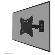 Neomounts WL40-540BL12 Supporto TV a parete Movimento completo Schermi 32-55'' VESA 100x100-200x200 Inclinazione -2°-+12° Rotazione 30° colore Nero