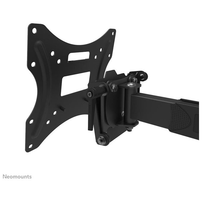 Neomounts WL40-540BL12 Supporto TV a parete Movimento completo Schermi 32-55'' VESA 100x100-200x200 Inclinazione -2°-+12° Rotazione 30° colore Nero