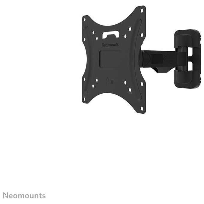 Neomounts WL40-540BL12 Supporto TV a parete Movimento completo Schermi 32-55'' VESA 100x100-200x200 Inclinazione -2°-+12° Rotazione 30° colore Nero