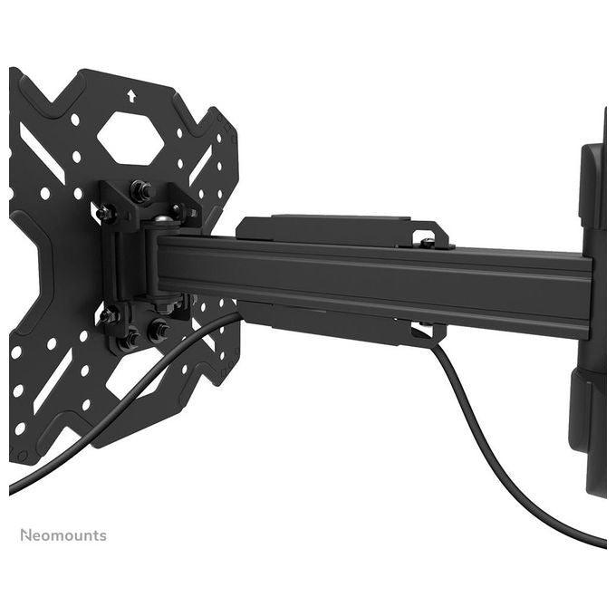 Neomounts by Newstar WL40S-840BL12 Supporto a Parete Full Motion per Schermi 32-55'' VESA 100x100-200x200 Inclinabile e Girevole con Gestione Cavi colore Nero
