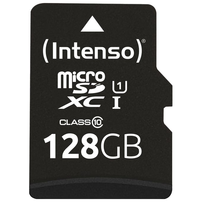 Intenso MicroSDXC con Adattatore 128Gb Uhs-I Classe 10