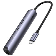 UGREEN 10919 Hub USB C HDMI 4K@60Hz Ethernet 1000Mbps PD 100W 2 USB 3.0 Docking Station compatibile con MacBook PRO Air M1 M2 Steam Deck Surface PRO 8 Galaxy S23 Tab S8 Dell XPS 15 13 colore Nero