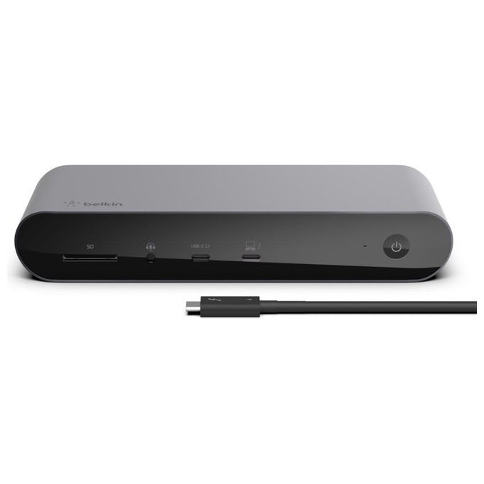 Belkin INC006VFSGY Thunderbolt 4 Pro Docking Station 40 Gbps 2x TB4 2x HDMI 2.0 8K USB-C PD 90 W colore Nero