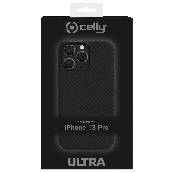 Celly Ultra Cover per iPhone 13 Pro Nero