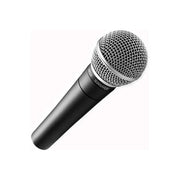 Shure SM58 Microfono Dinamico Cardioide per Palco Cablato XLR 50 15000 Hz colore Nero