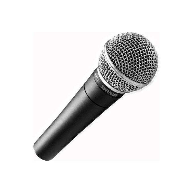 Shure SM58 Microfono Dinamico Cardioide per Palco Cablato XLR 50 15000 Hz colore Nero