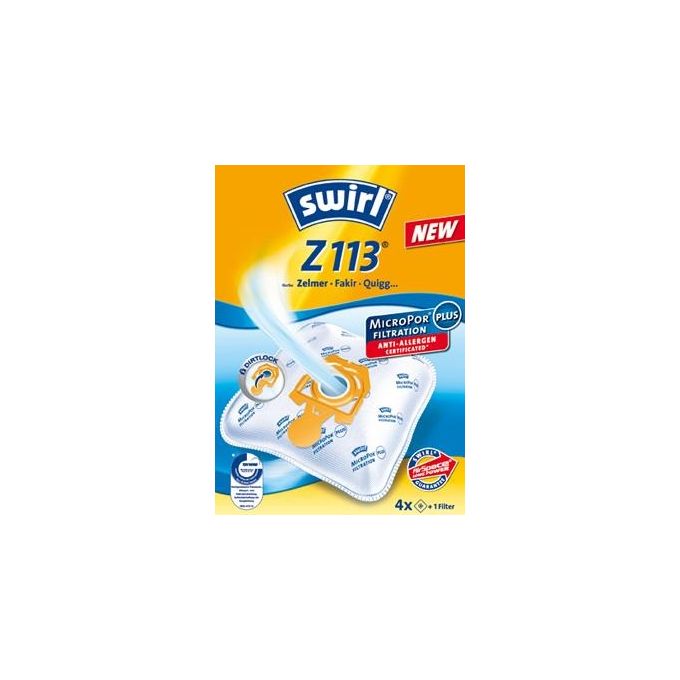 Swirl Z 113 MP Plus AirSpace Sacchetti per Aspirapolvere