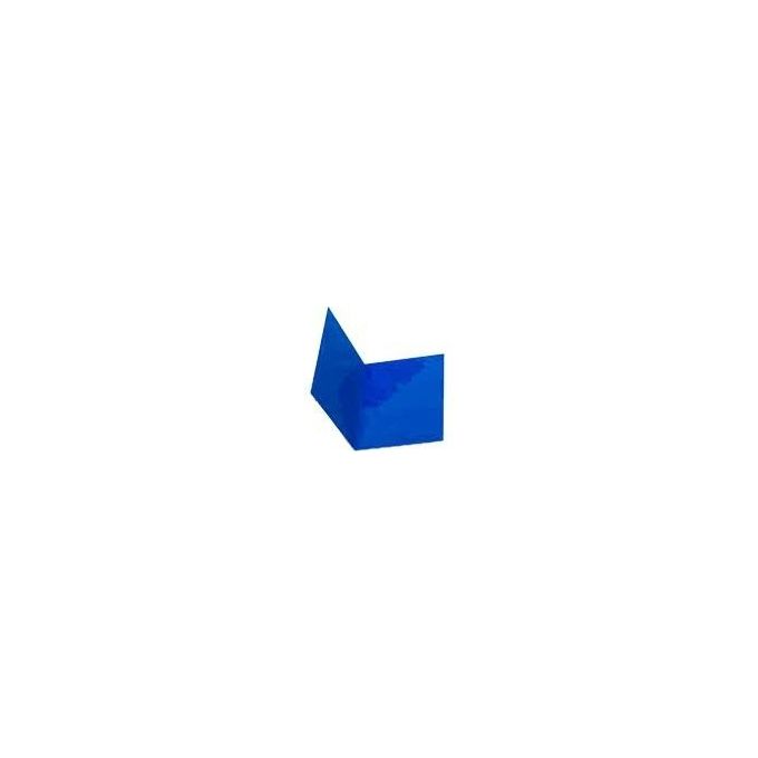 Favini A50K664 Luce and Acqua Cartelline Semplici in Cartoncino 200 g-m² formato A4 25x34 cm conf. 50 pezzi colore Blu di Prussia
