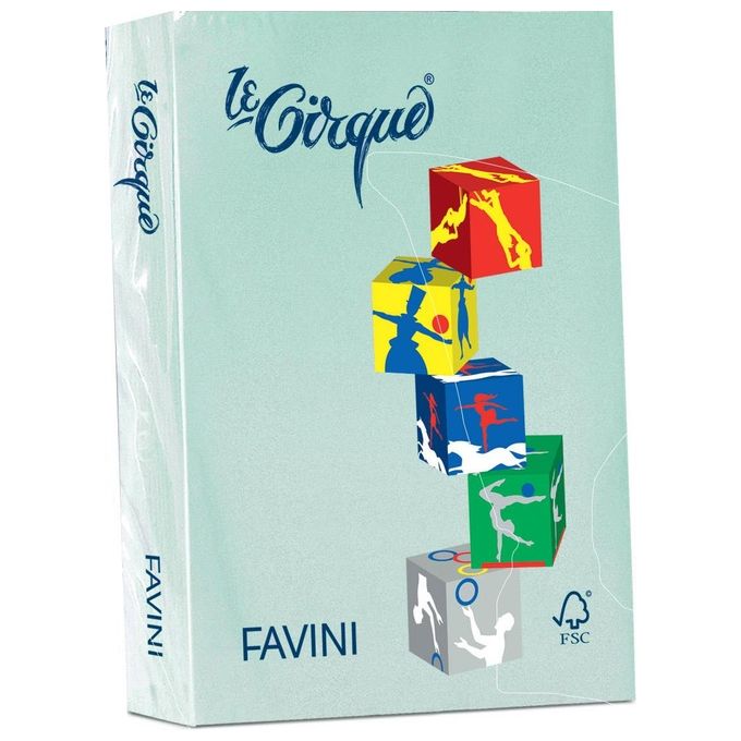 Cartotecnica Favini Risma Le Cirque 80g Verde A4