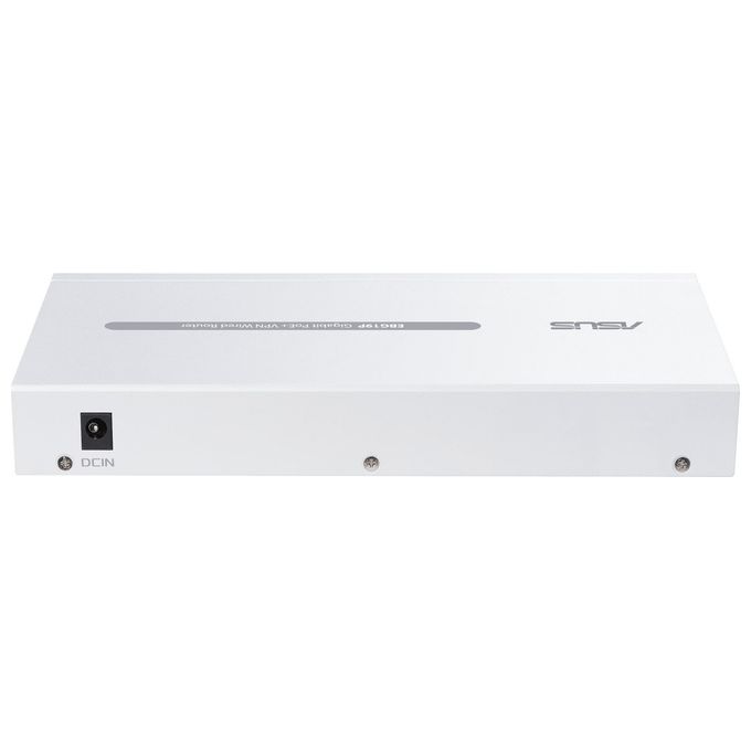 ASUS 90IG08C0-MO3B00 ExpertWiFi EBG19P Router cablato Gigabit Ethernet 8 porte PoE+ fino a 123 W 1 porta WAN 1 USB 3.2 Gen 1 colore Bianco