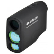 Braun Photo Technik 20176 1000WH Telemetro Laser 6x Ingrandimento Campo 4 - 1000 m Precisione ±1 m Batteria CR2 inclusa colore Nero