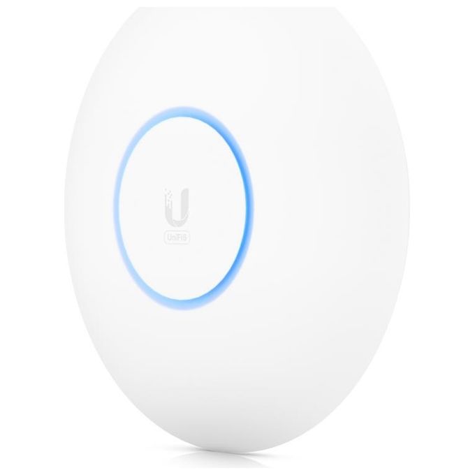 Ubiquiti U6-PRO Access Point Wi-Fi 6 Dual Band 4800 Mbit-s MU-MIMO PoE+ IP54 colore Bianco