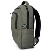 Urban Factory ECB34UF Cyclee City Edition Zaino per Laptop fino a 35,8 cm (14,1'') con Scomparto Tablet e Materiale Riciclato r-PET colore Kaki