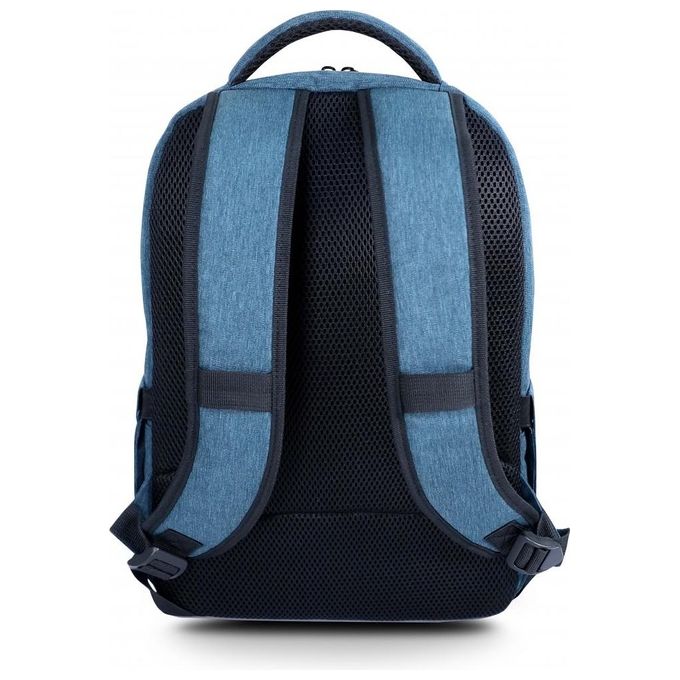 Urban Factory ECB24UF Cyclee City Edition Zaino per Laptop fino a 14.1'' Scomparto Tablet Poliestere Riciclato colore Blu