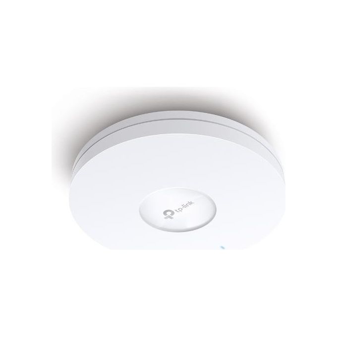 TP-Link EAP670 Omada Access Point Wi-Fi 6 AX5400 Dual Band 2.5 Gbps PoE 250 utenti colore Bianco