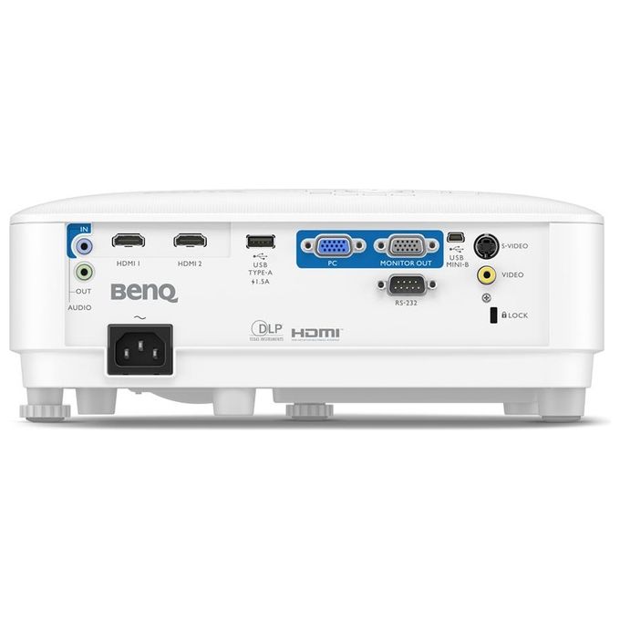 BenQ MW560 Videoproiettore DLP WXGA 1280x800 4000 ANSI Lumen Contrasto 20000:1 Compatibilita' 3D 2 HDMI colore Bianco