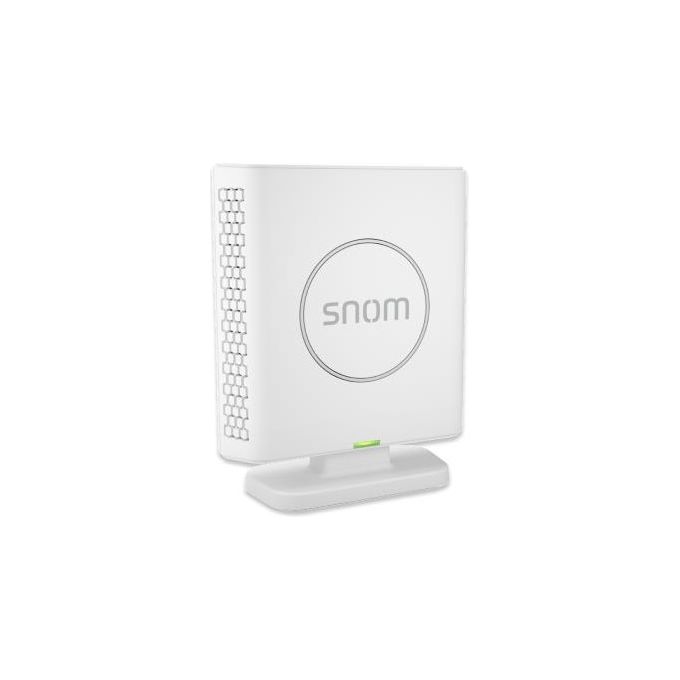 Snom M6 Ripetitore DECT Range Extending Wideband 4 chiamate simultanee 50 m interno colore Bianco