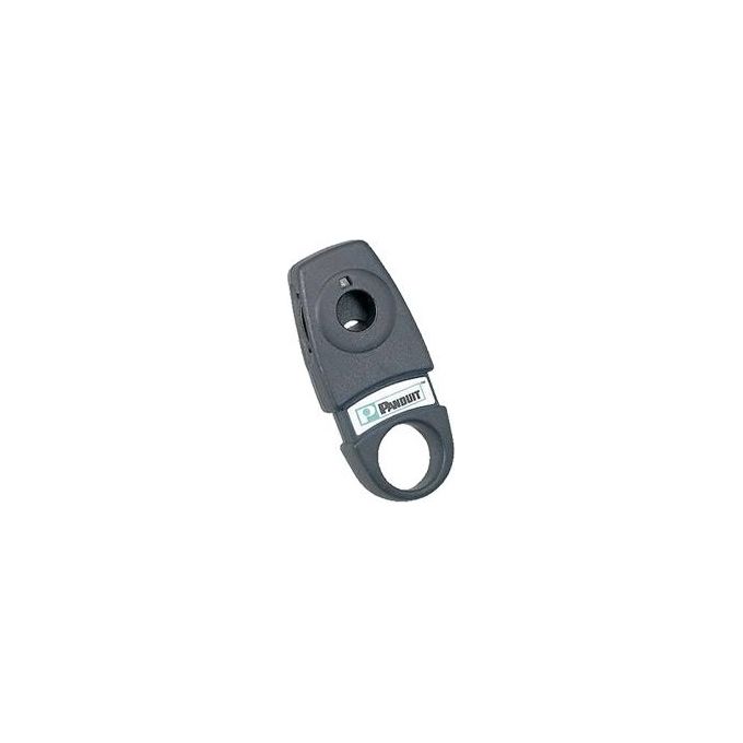 Panduit CJAST Attrezzo per Rimozione Guaina Cavi Strumento per Spellacavi per Cavi in Rame UTP Schermati Adatto per Connettori RJ colore Grigio