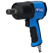 BRILLIANT TOOLS BT160200 Avvitatore a impulsi pneumatico 3-4'' coppia massima 1800 Nm meccanismo doppio martello impugnatura ergonomica colore Nero-Blu