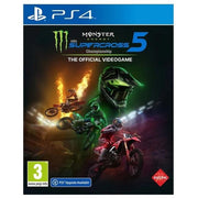 Milestone 1078748 Monster Energy Supercross 5 Videogioco per PlayStation 4 Lingue ITA Inglese ESP Francese Tedesca POR-BRA Multiplayer Online e Split Screen colore Nero