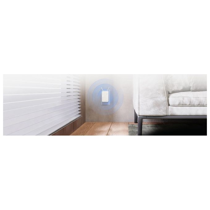 D-Link E15 Eagle Pro AI Range Extender Mesh WiFi 6 AX1500 Dual Band 1200 Mbit-s Porta Gigabit colore Bianco