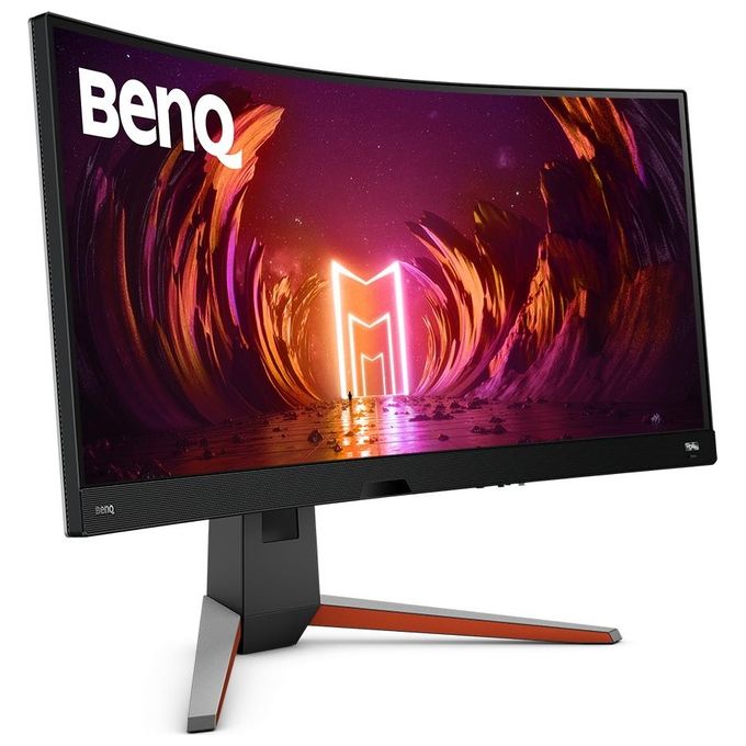 BenQ EX3410R MOBIUZ Monitor Gaming Curvo 34'' VA UWQHD 3440x1440 144Hz 1ms HDRi FreeSync Premium Altoparlanti 2.1 colore Nero