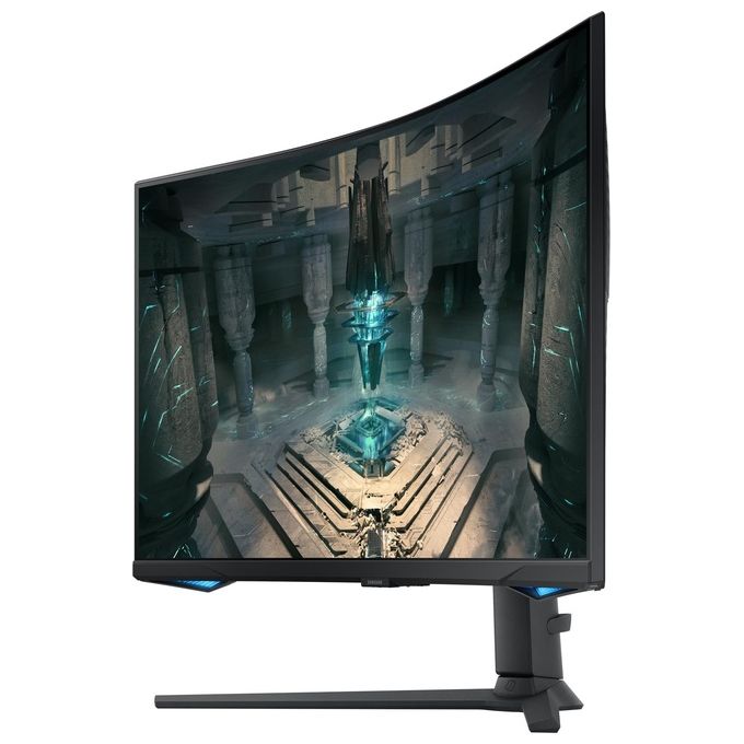 Samsung LS32BG650EUXEN Odyssey G6 Monitor Gaming Curvo 32'' QHD 2560x1440 240Hz 1ms HDR600 FreeSync Premium Pro colore Nero