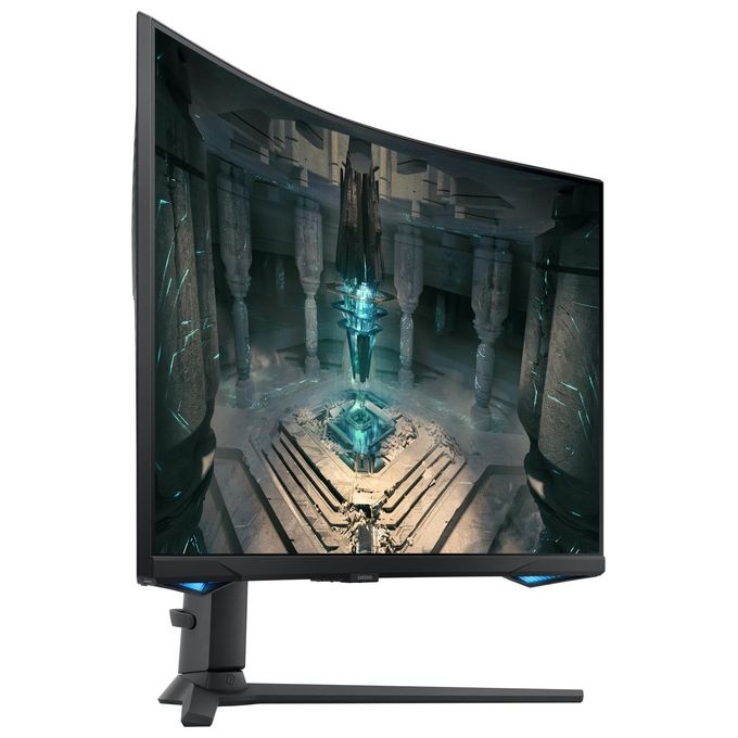 Samsung LS32BG650EUXEN Odyssey G6 Monitor Gaming Curvo 32'' QHD 2560x1440 240Hz 1ms HDR600 FreeSync Premium Pro colore Nero