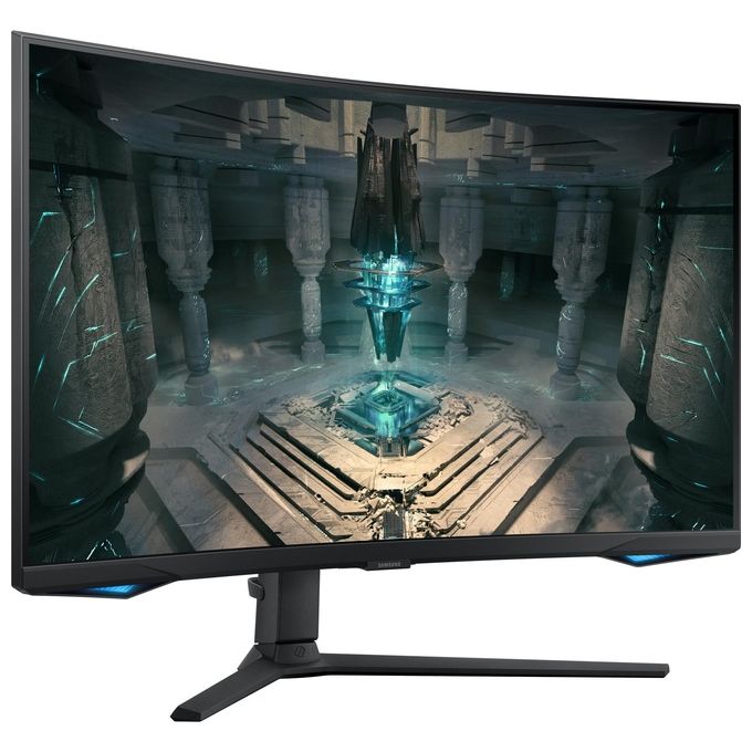 Samsung LS32BG650EUXEN Odyssey G6 Monitor Gaming Curvo 32'' QHD 2560x1440 240Hz 1ms HDR600 FreeSync Premium Pro colore Nero