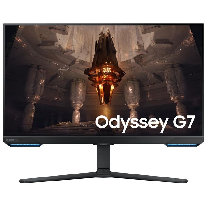 Samsung LS32BG700EUXEN Odyssey G7 Monitor Gaming 32'' UHD 4K IPS 144 Hz HDR10+ colore Nero
