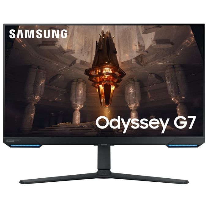 Samsung LS32BG700EUXEN Odyssey G7 Monitor Gaming 32'' UHD 4K IPS 144 Hz HDR10+ colore Nero