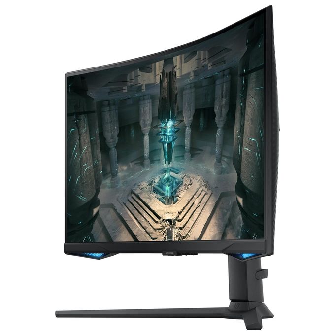 Samsung LS27BG650EUXEN Odyssey G6 Monitor Gaming 27'' QHD 240 Hz FreeSync Premium Pro HDR600 Curvo 1000R colore Nero