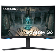 Samsung LS27BG650EUXEN Odyssey G6 Monitor Gaming 27'' QHD 240 Hz FreeSync Premium Pro HDR600 Curvo 1000R colore Nero