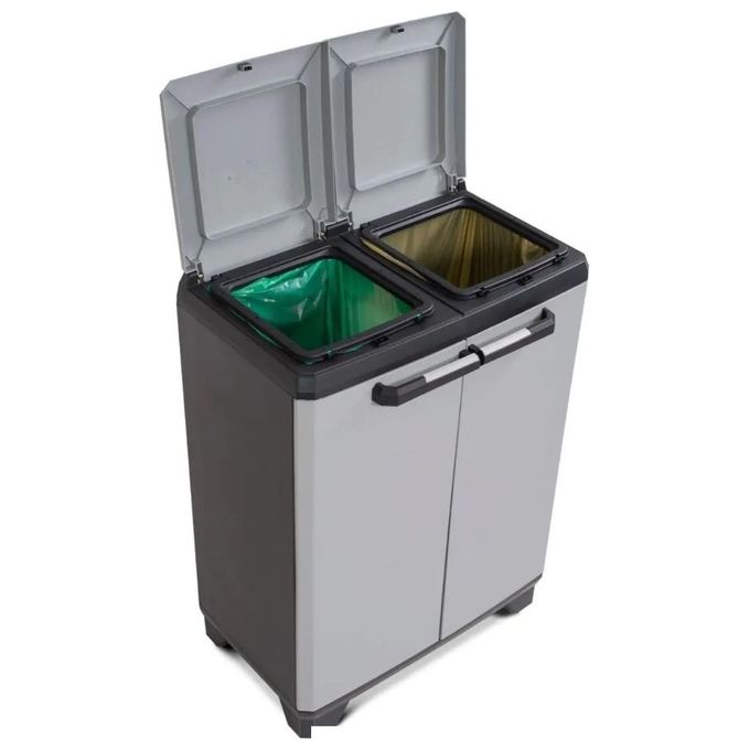 Keter Armadio per la Raccolta Differenziata Split Premium 68x39x92H con piedini