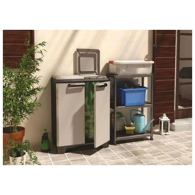 Keter Armadio per la Raccolta Differenziata Split Premium 68x39x92H con piedini