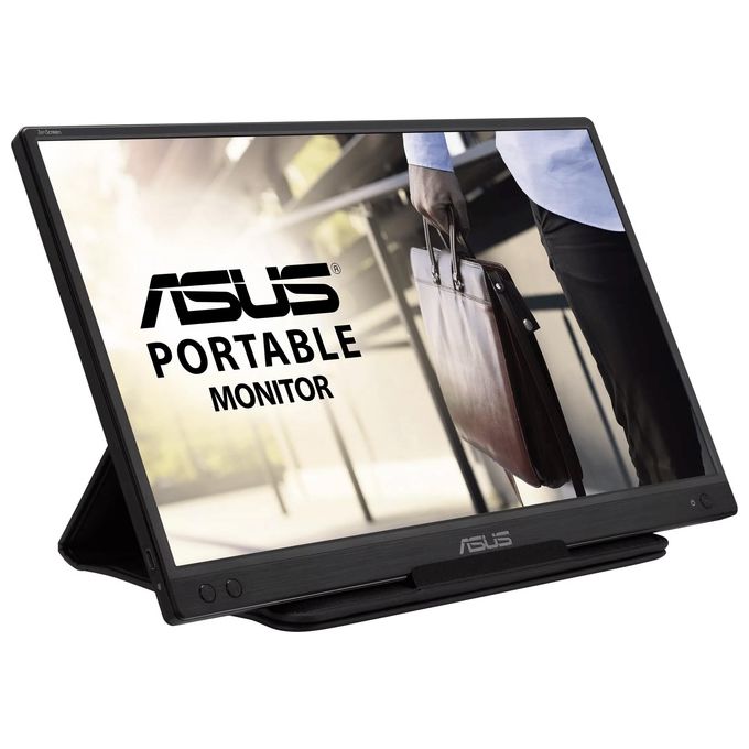 Asus 90LM07D3-B01170 ZenScreen Monitor Portatile 15,6'' Full HD IPS USB-C 60Hz Flicker Free Filtro Luce Blu colore Nero