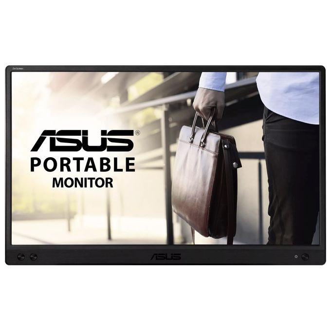 Asus 90LM07D3-B01170 ZenScreen Monitor Portatile 15,6'' Full HD IPS USB-C 60Hz Flicker Free Filtro Luce Blu colore Nero