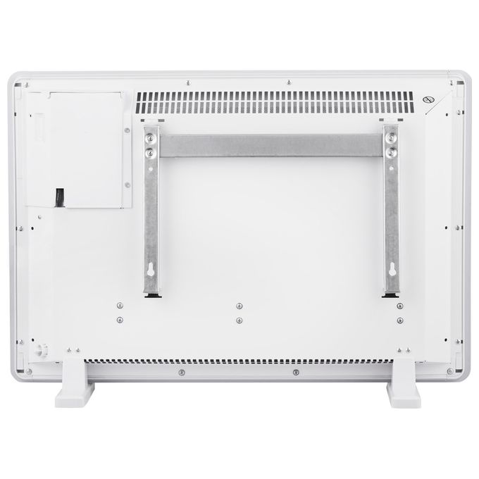 Argo 191061058 Fancy Termoconvettore Elettrico a Convezione 1400W IP24 Timer 12h Vetro Temperato colore Bianco
