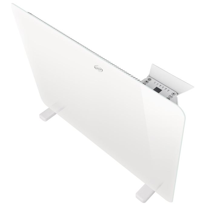 Argo 191061058 Fancy Termoconvettore Elettrico a Convezione 1400W IP24 Timer 12h Vetro Temperato colore Bianco