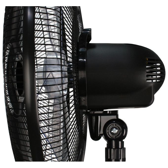 Argoclima STANDY EVO Ventilatore a Piantana 40 cm 5 pale 3 velocita' 55 W telecomando timer oscillazione colore Nero