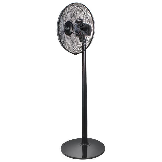 Argoclima STANDY EVO Ventilatore a Piantana 40 cm 5 pale 3 velocita' 55 W telecomando timer oscillazione colore Nero