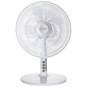 Argoclima TABLO EVO Ventilatore da Tavolo 40cm 3 Velocita' 55W Oscillante con Telecomando e Timer 7h colore Bianco