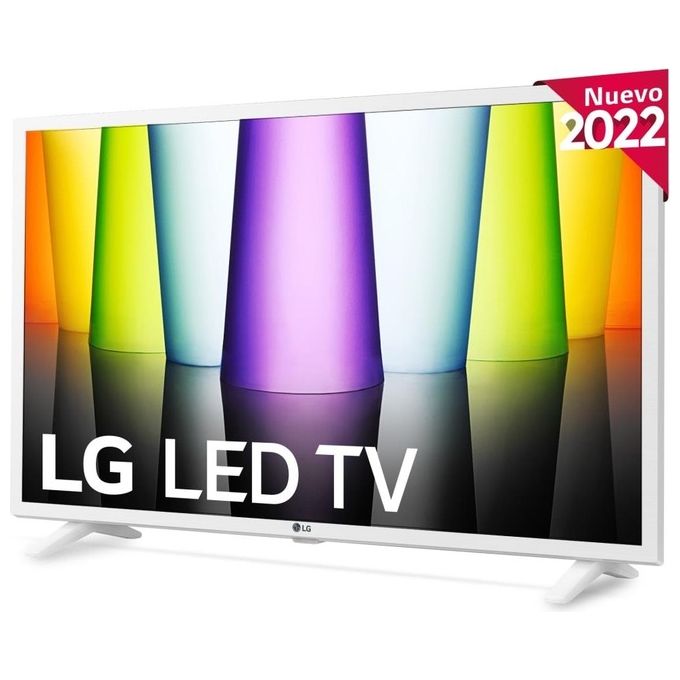 LG 32LQ63806LC TV LED 32'' Full HD Smart TV Wi-Fi webOS 22 DVB-T2 S2 Processore α5 Gen5 AI colore Bianco