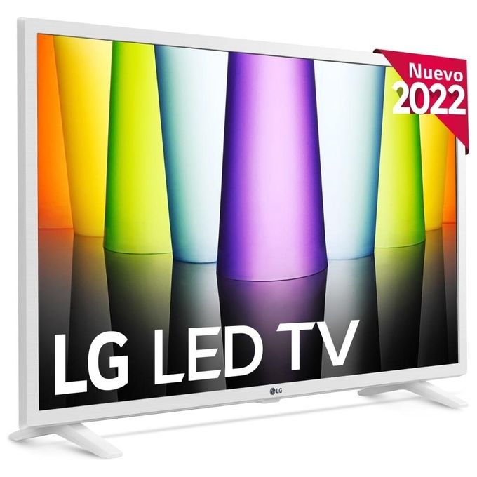 LG 32LQ63806LC TV LED 32'' Full HD Smart TV Wi-Fi webOS 22 DVB-T2 S2 Processore α5 Gen5 AI colore Bianco