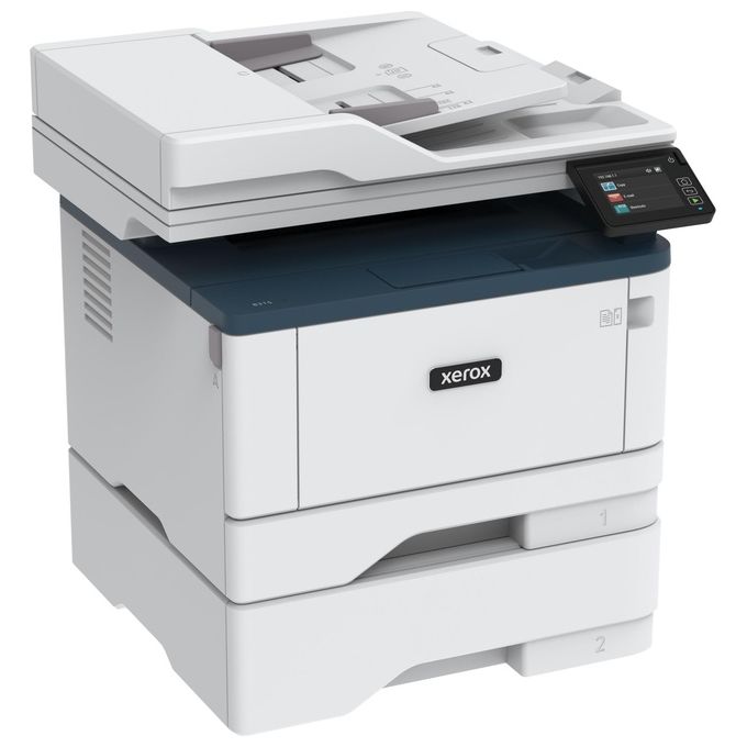 Xerox B315V_DNI B315 Stampante Multifunzione Laser A4 Mono 40 ppm Copia Stampa Scansione Fax Fronte Retro Wi-Fi 2 Vassoi 350 Fogli colore Bianco