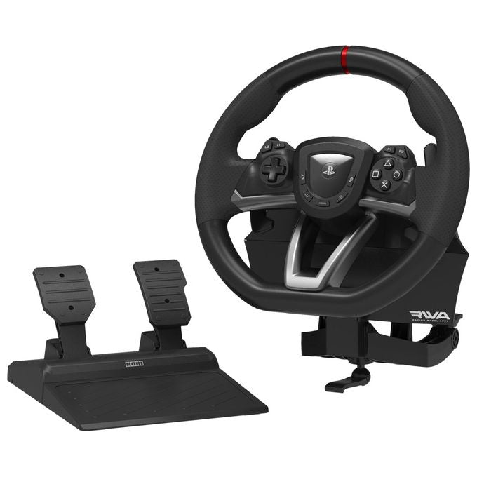 Hori SPF-004U Racing Wheel Apex Volante con Pedali PS5 PS4 PC 270° Licenza Sony colore Nero