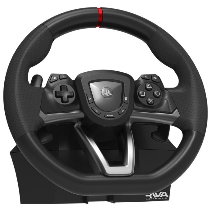 Hori SPF-004U Racing Wheel Apex Volante con Pedali PS5 PS4 PC 270° Licenza Sony colore Nero