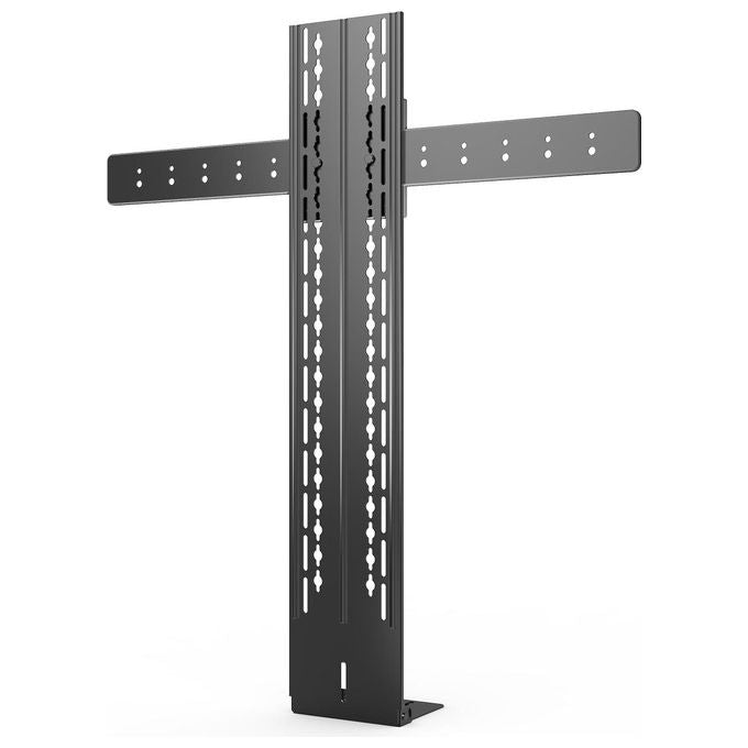 Yealink IPY-VCS-TVMOUNT VCS-TVMount2 Staffa da Montaggio a Muro Compatibile con UVC40 MeetingEye 400-600 MeetingBar A20-A30 Gestione Cavi Design Robusto colore Nero