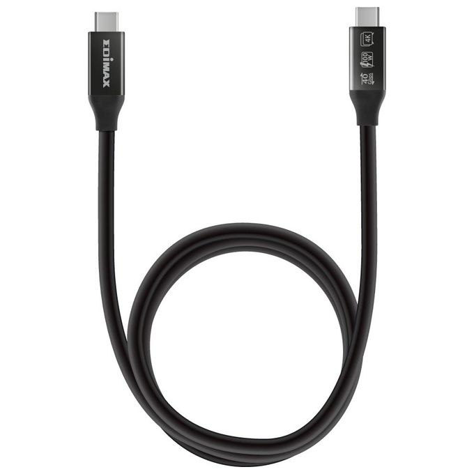 Edimax Cavo Thunderbolt 1mt 40 Gbit-s Black