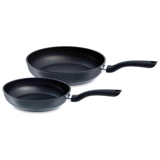 Fissler Set di Padelle in Alluminio per Cottura a Induzione 2 Pezzi 24cm-28cm